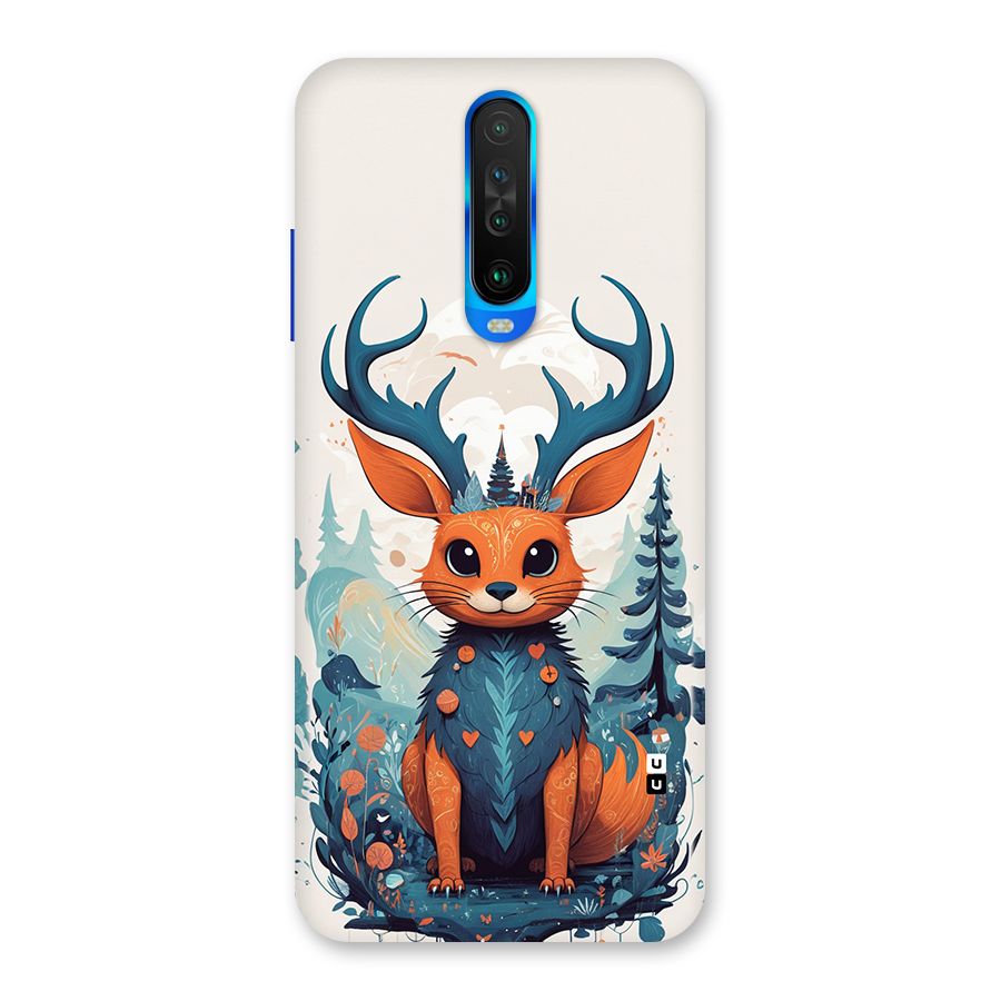 Magestic Animal Back Case for Poco X2