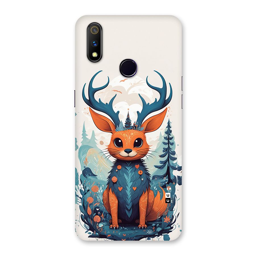 Magestic Animal Back Case for Realme 3 Pro