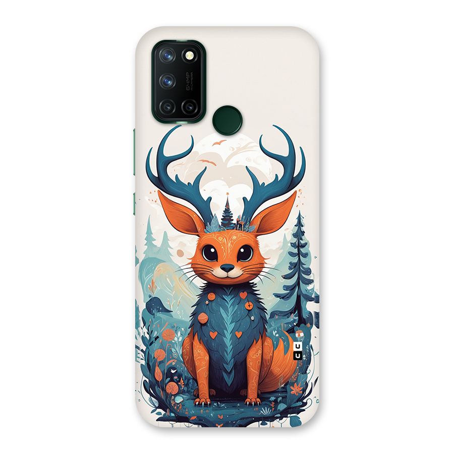 Magestic Animal Back Case for Realme 7i