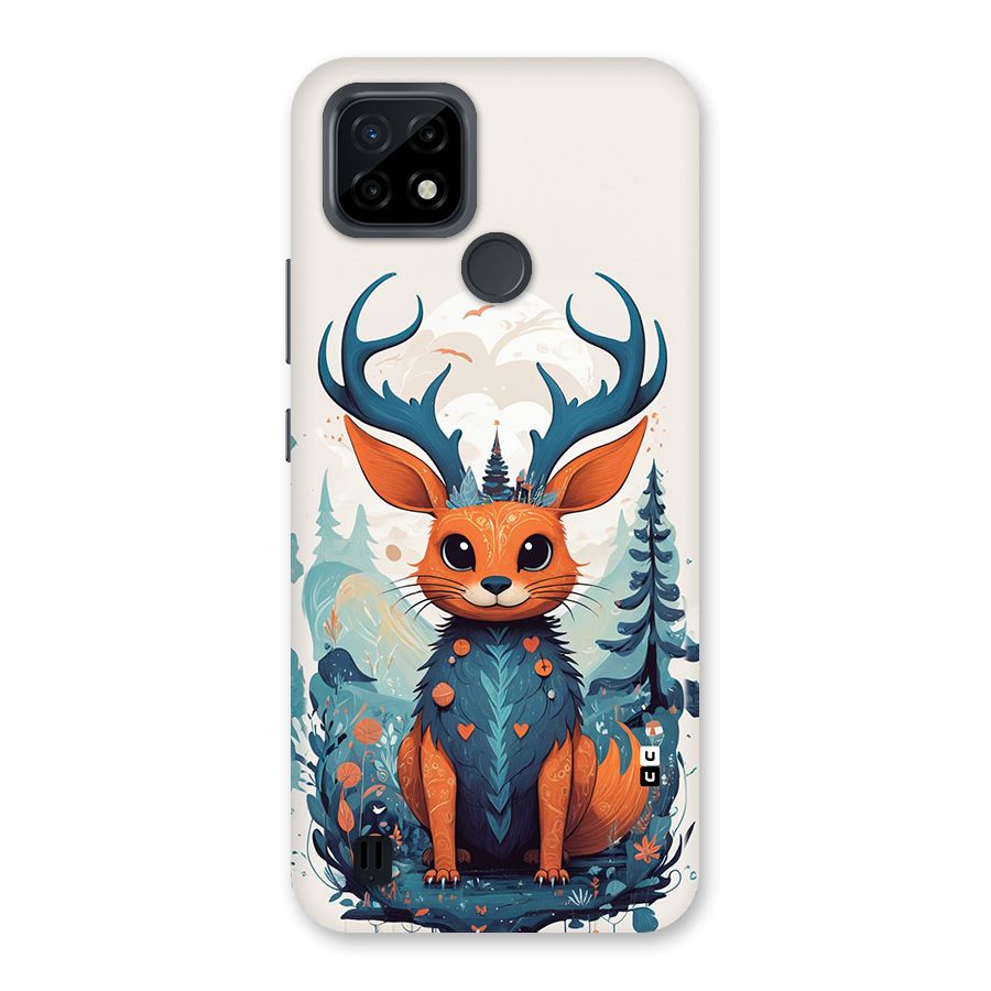 Magestic Animal Back Case for Realme C21