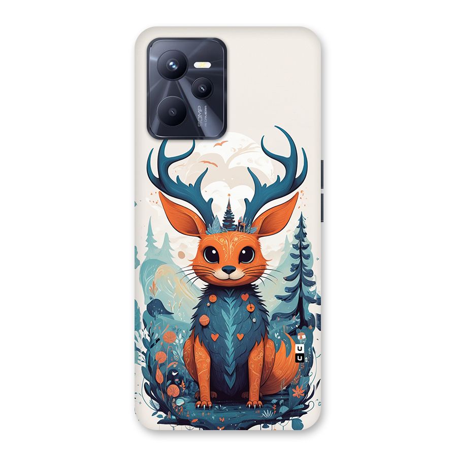 Magestic Animal Back Case for Realme C35