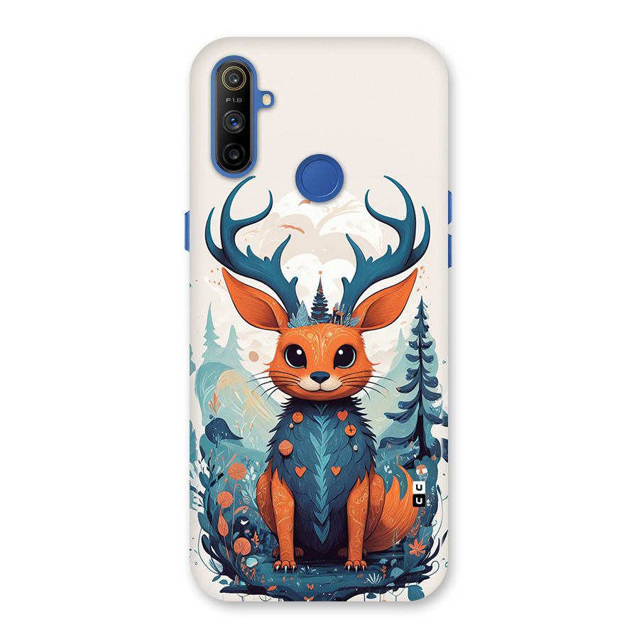 Magestic Animal Back Case for Realme Narzo 10A