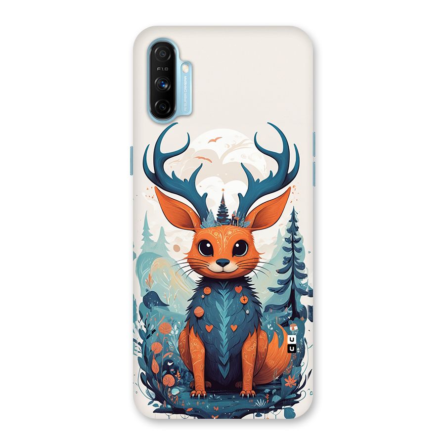 Magestic Animal Back Case for Realme Narzo 20A