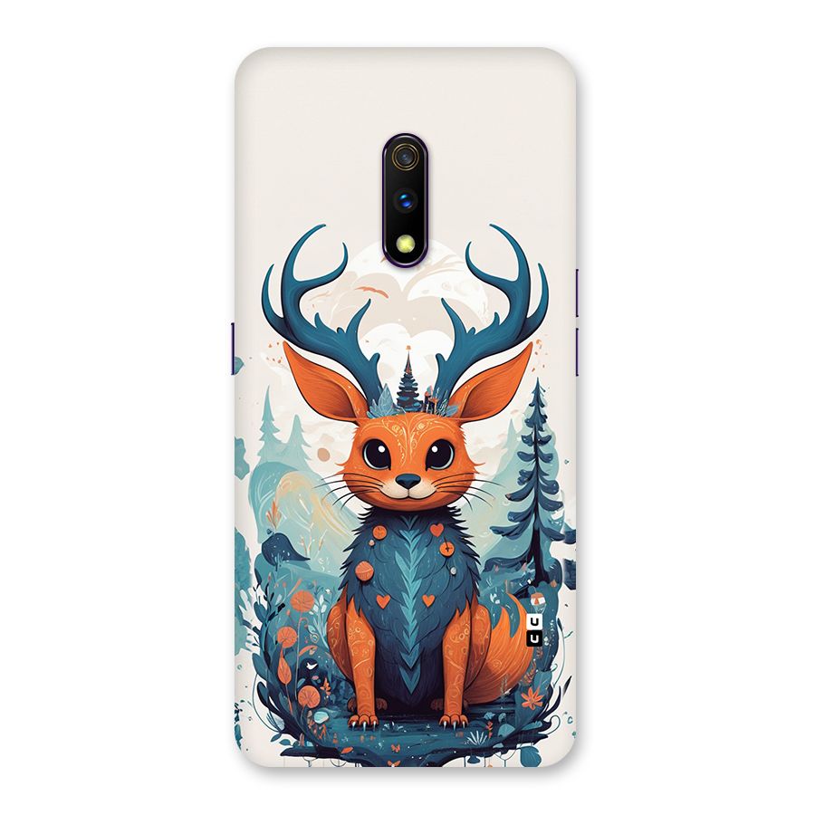 Magestic Animal Back Case for Realme X