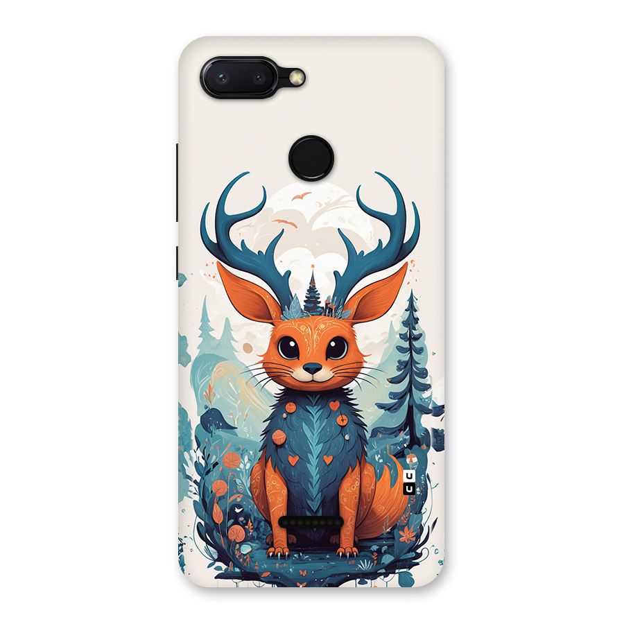 Magestic Animal Back Case for Redmi 6