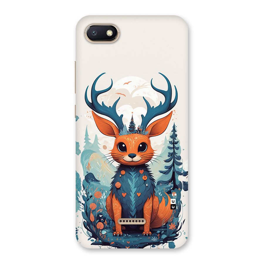 Magestic Animal Back Case for Redmi 6A