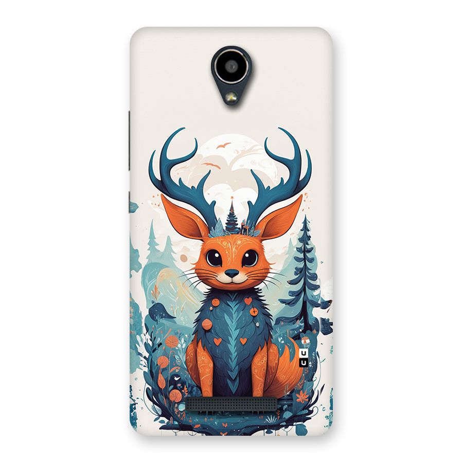 Magestic Animal Back Case for Redmi Note 2