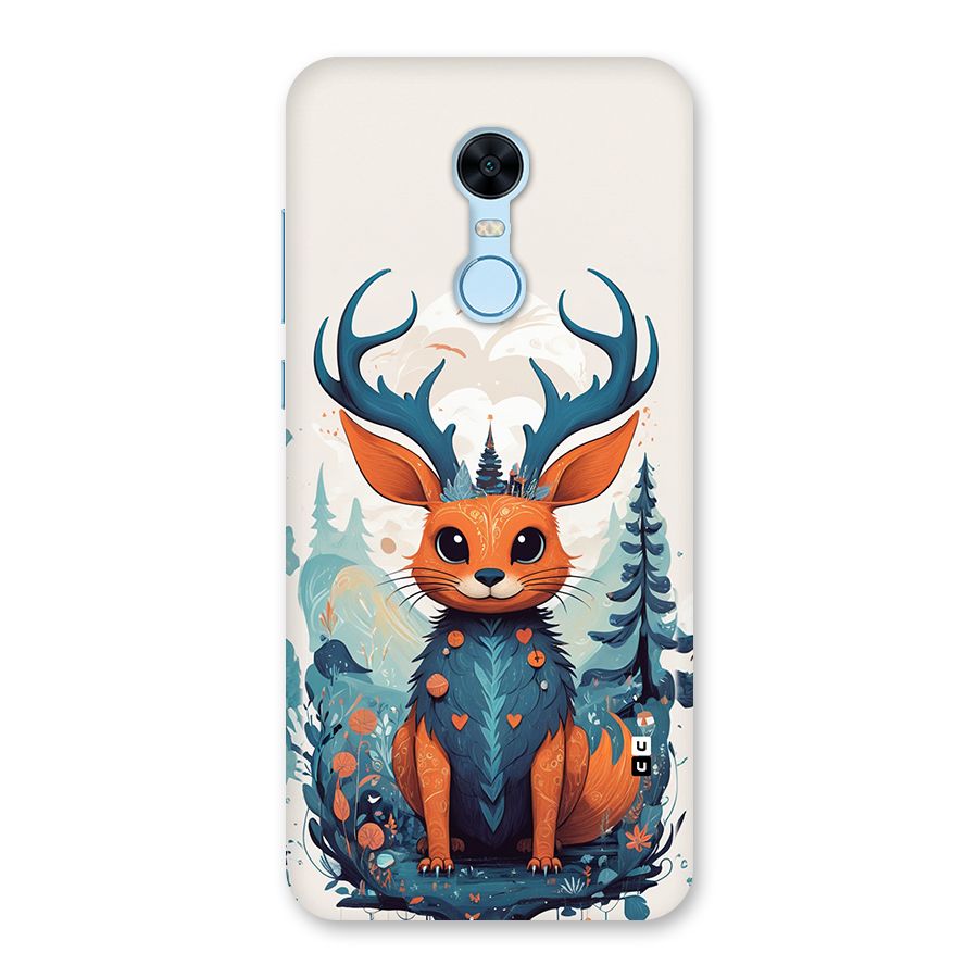 Magestic Animal Back Case for Redmi Note 5