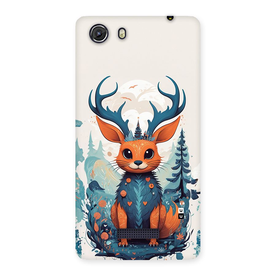 Magestic Animal Back Case for Unite 3