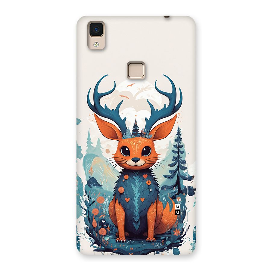 Magestic Animal Back Case for V3 Max