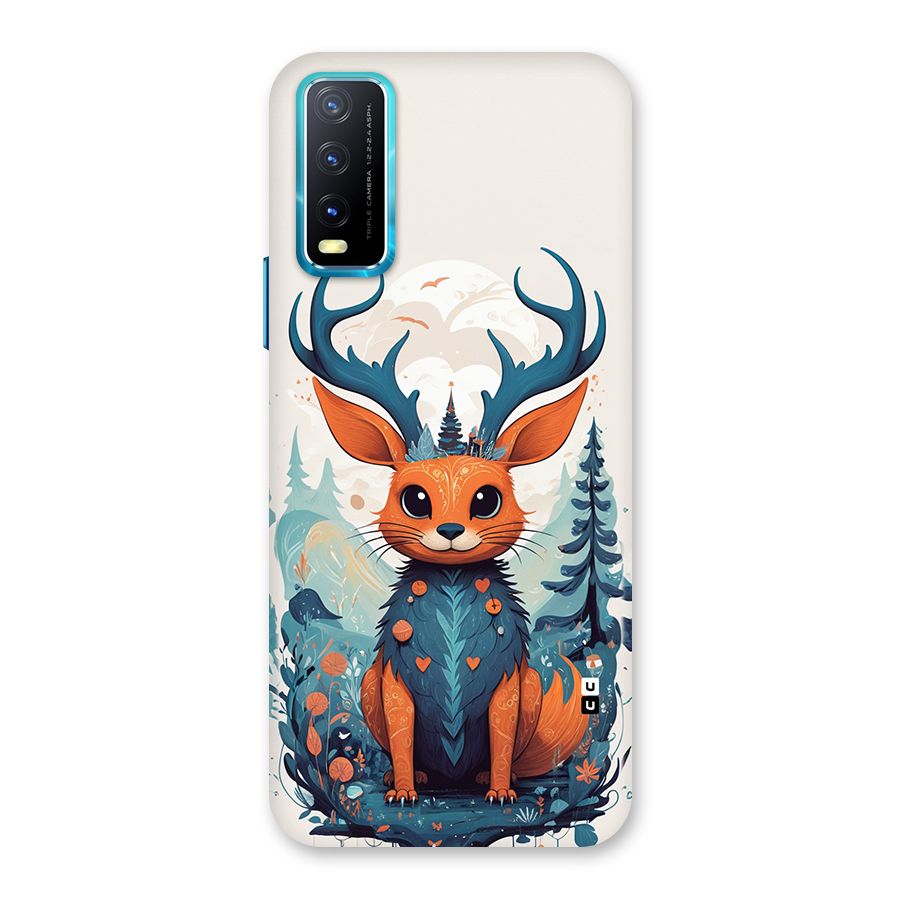 Magestic Animal Back Case for Vivo Y20