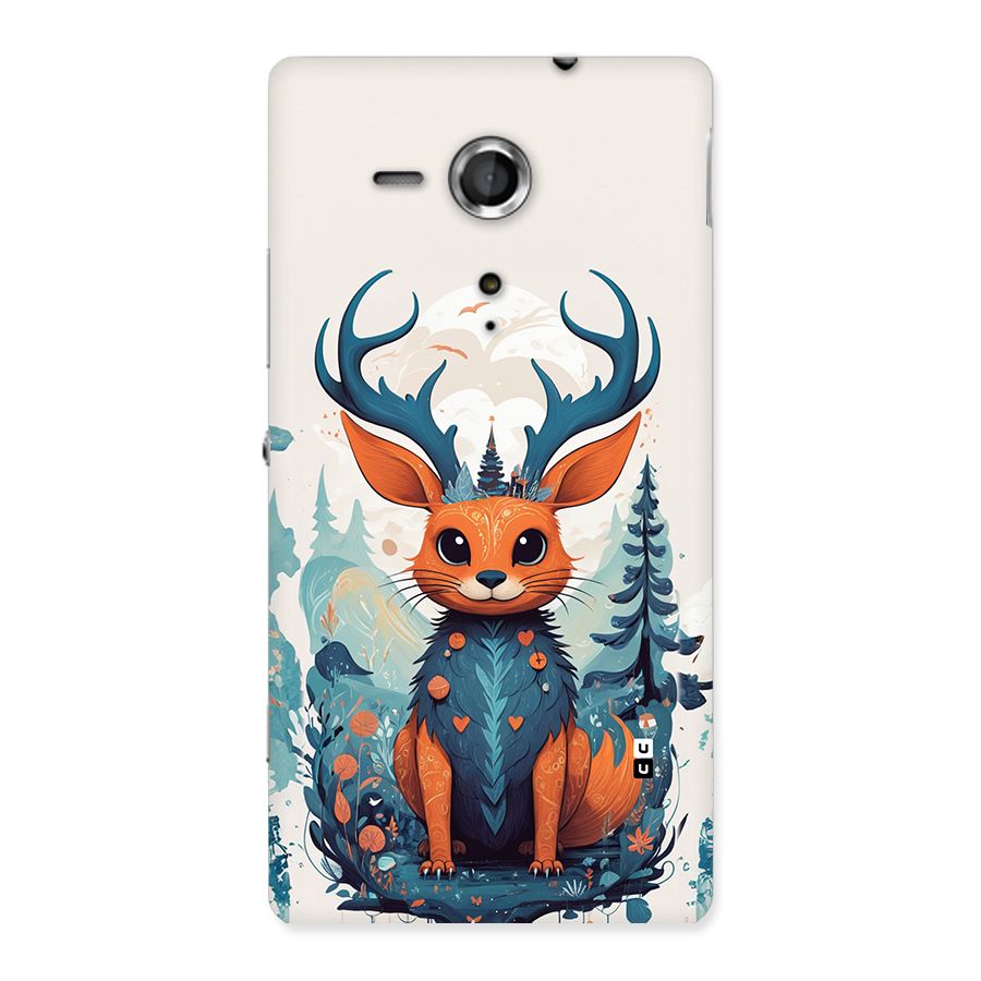 Magestic Animal Back Case for Xperia Sp