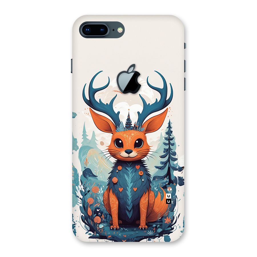 Magestic Animal Back Case for iPhone 7 Plus Apple Cut