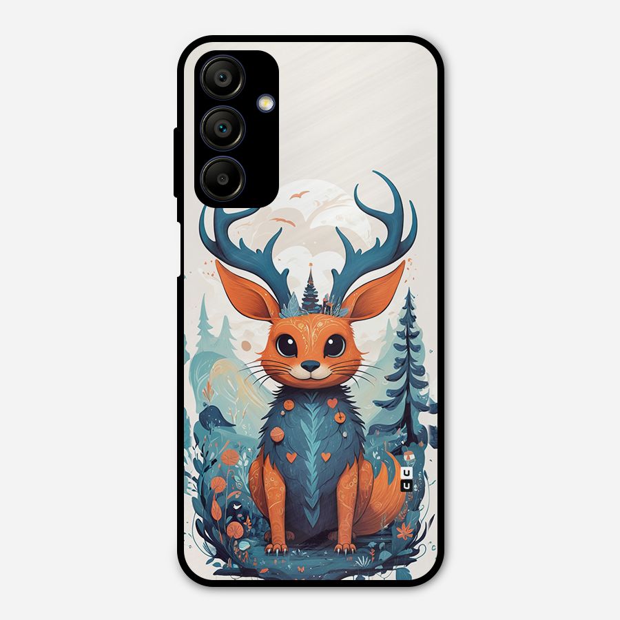 Magestic Animal Metal Back Case for Galaxy A15 5G