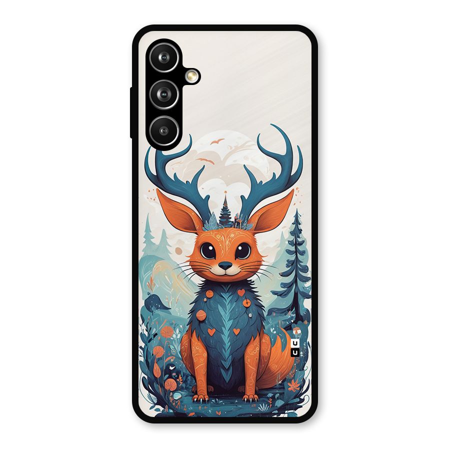 Magestic Animal Metal Back Case for Galaxy F54