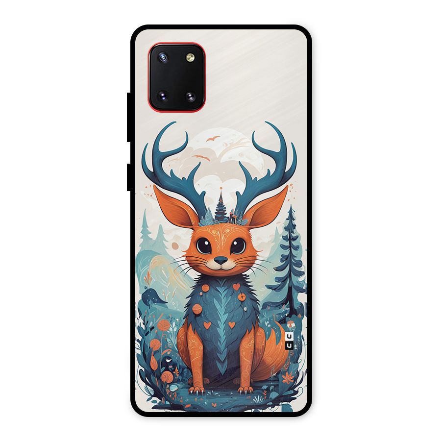 Magestic Animal Metal Back Case for Galaxy Note 10 Lite