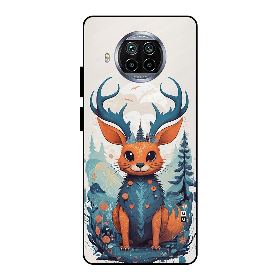 Magestic Animal Metal Back Case for Mi 10i