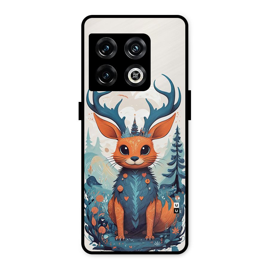 Magestic Animal Metal Back Case for OnePlus 10 Pro 5G