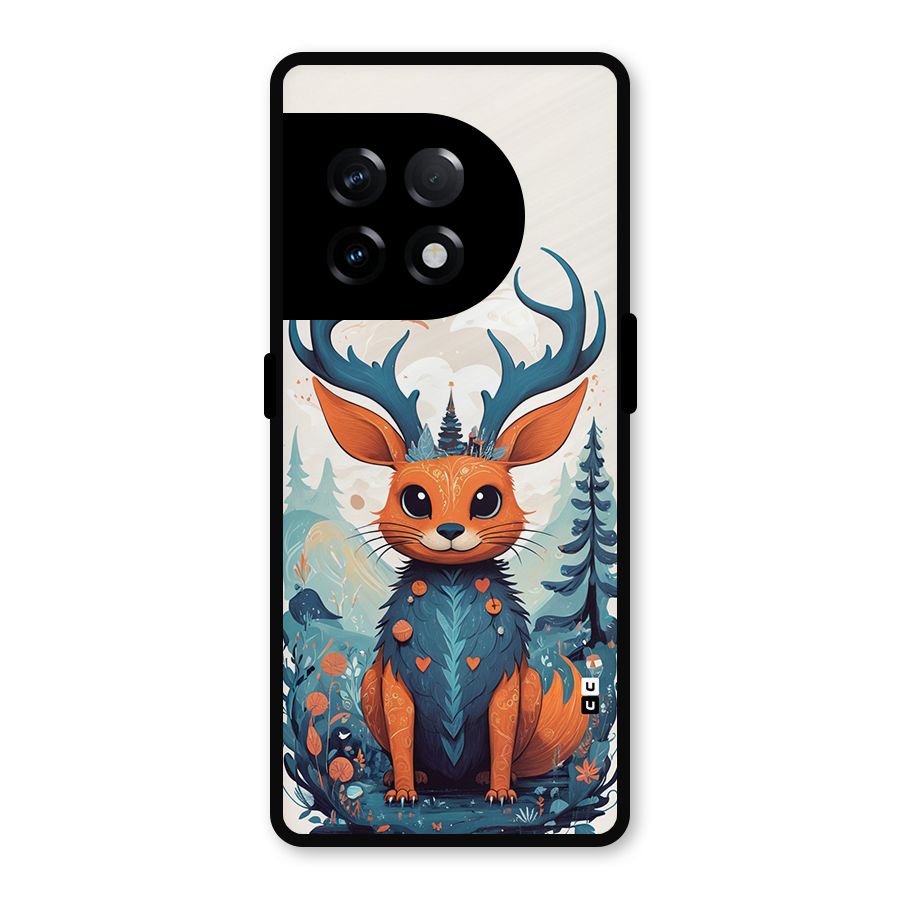 Magestic Animal Metal Back Case for OnePlus 11R