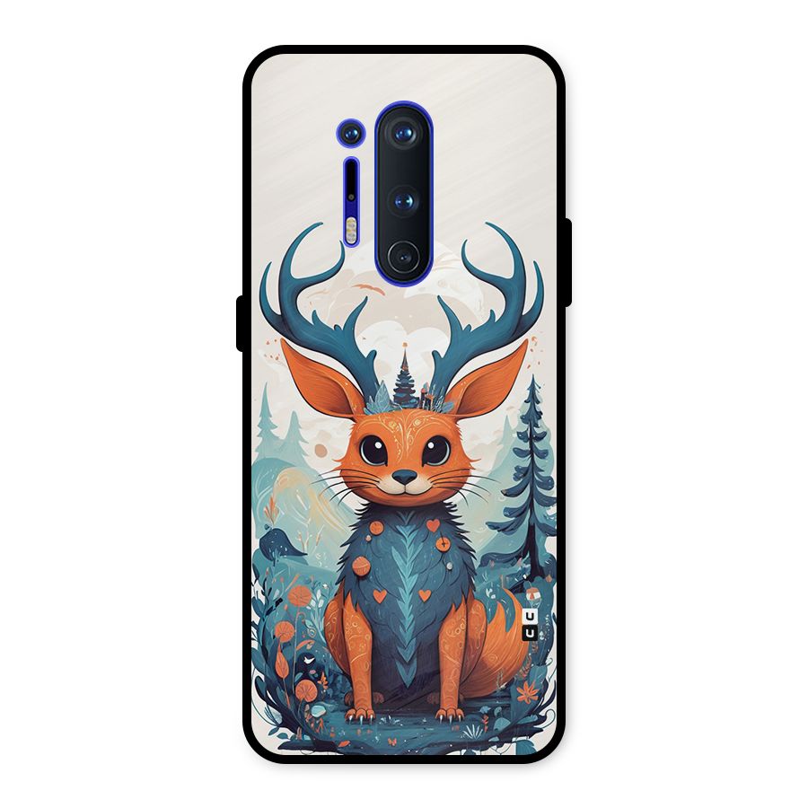 Magestic Animal Metal Back Case for OnePlus 8 Pro