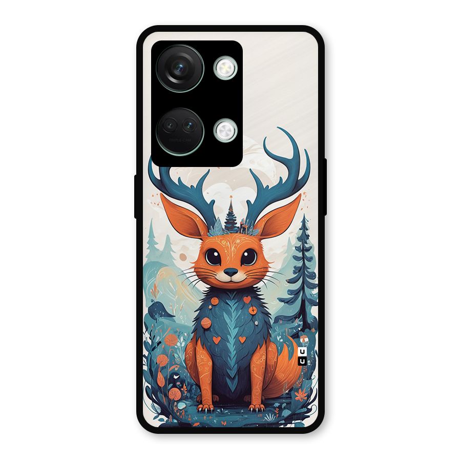 Magestic Animal Metal Back Case for OnePlus Nord 3