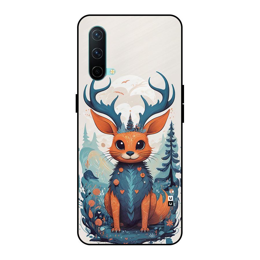 Magestic Animal Metal Back Case for OnePlus Nord CE 5G