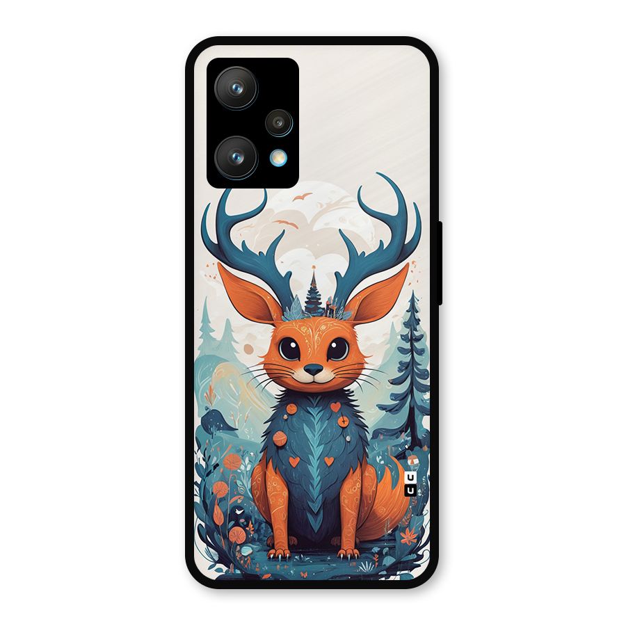 Magestic Animal Metal Back Case for Realme 9 Pro Plus 5G