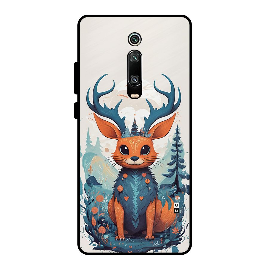 Magestic Animal Metal Back Case for Redmi K20
