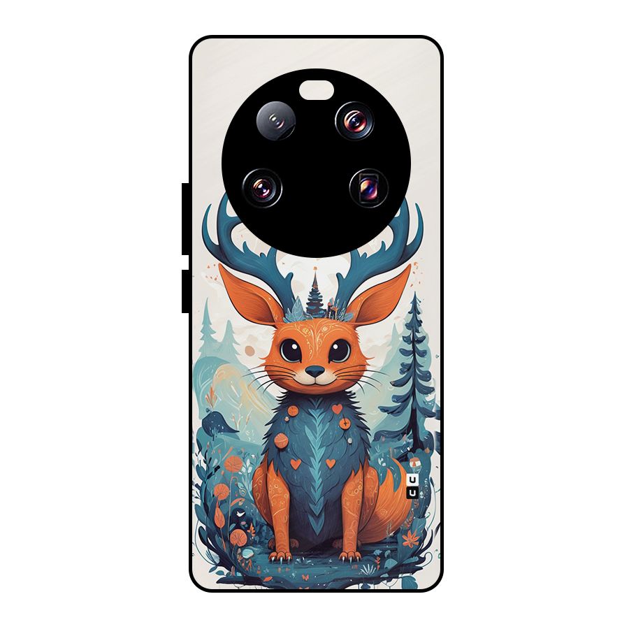 Magestic Animal Metal Back Case for Xiaomi 13 Ultra