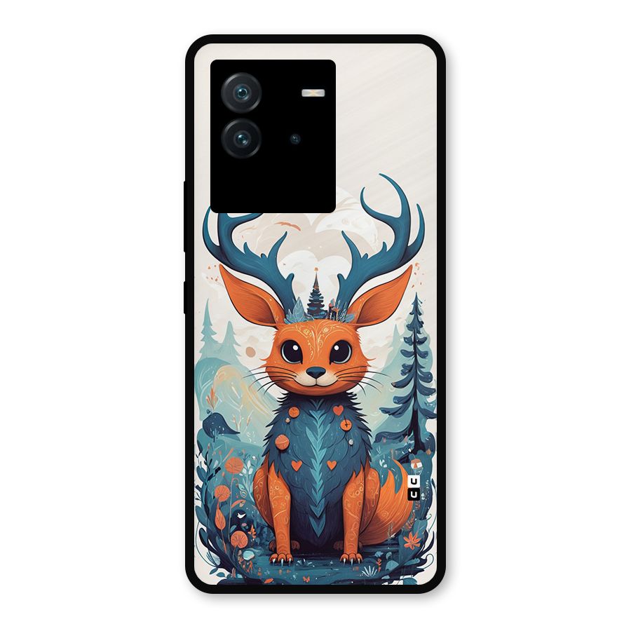 Magestic Animal Metal Back Case for iQOO Neo 6 5G