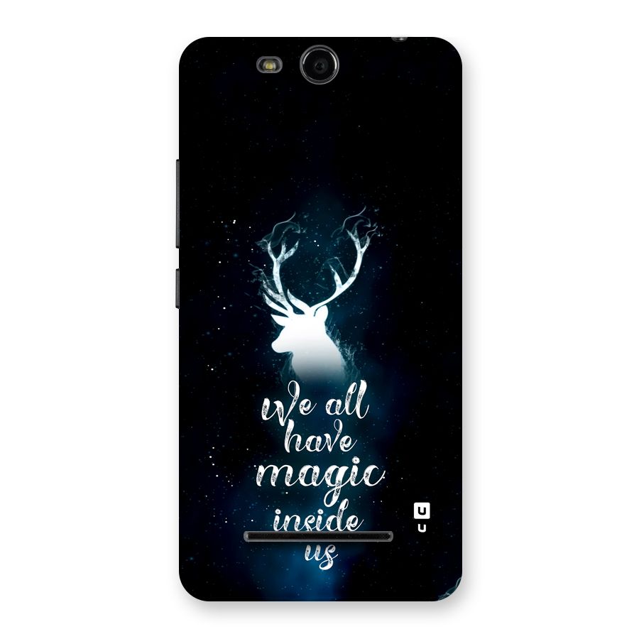 Magic Inside Back Case for Canvas Juice 3 Q392