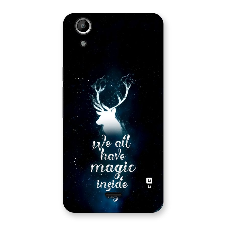 Magic Inside Back Case for Canvas Selfie Lens Q345