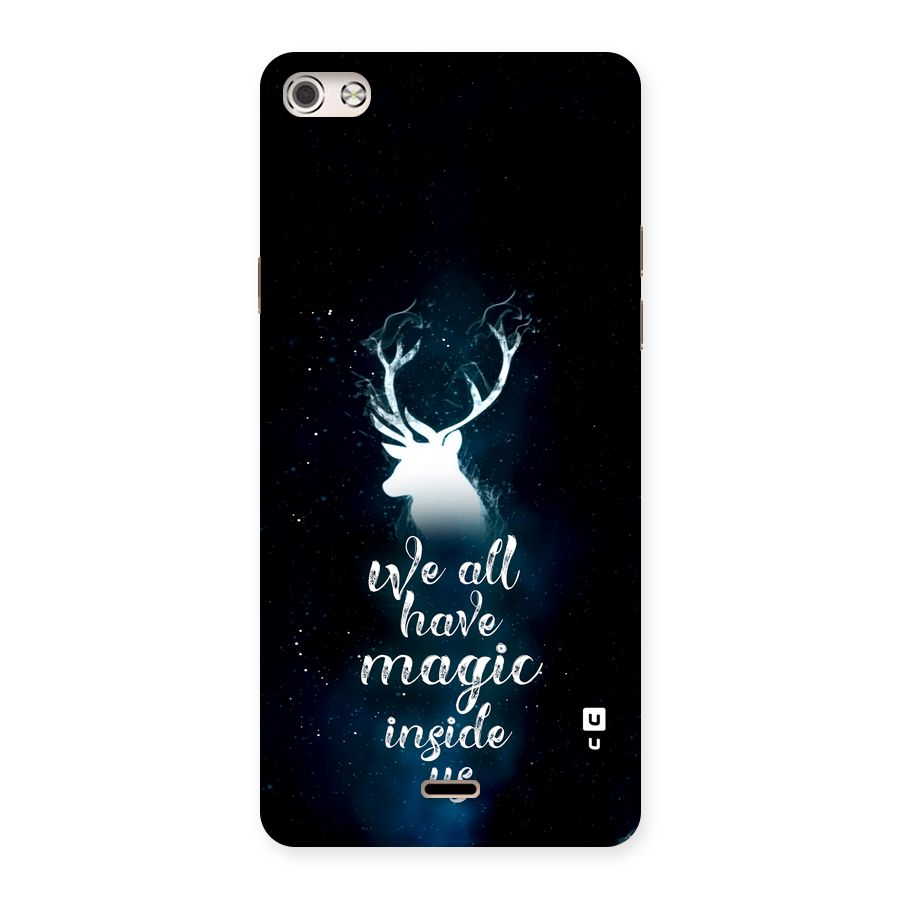 Magic Inside Back Case for Canvas Silver 5