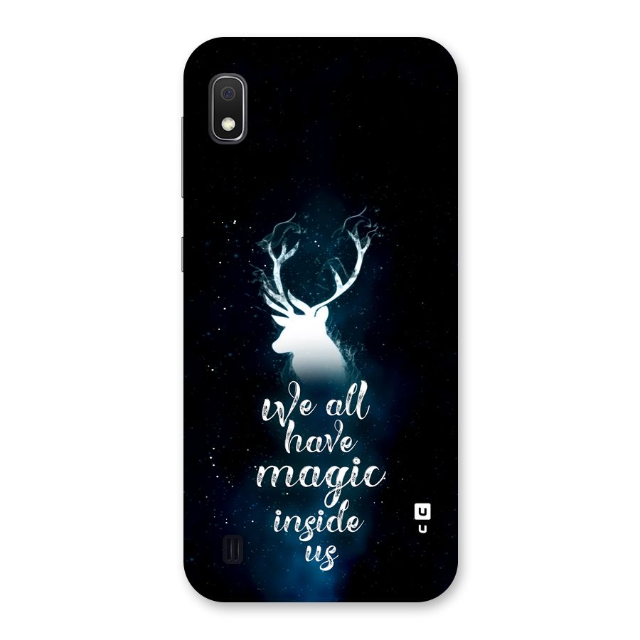 Magic Inside Back Case for Galaxy A10