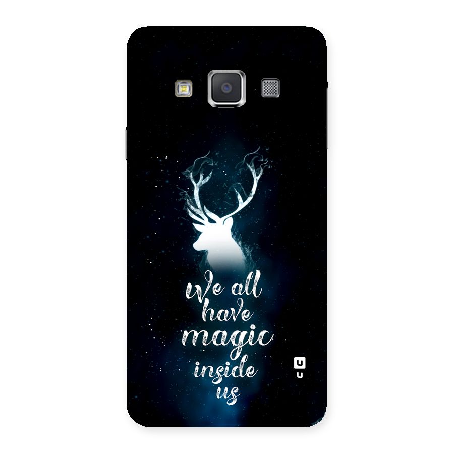 Magic Inside Back Case for Galaxy A3