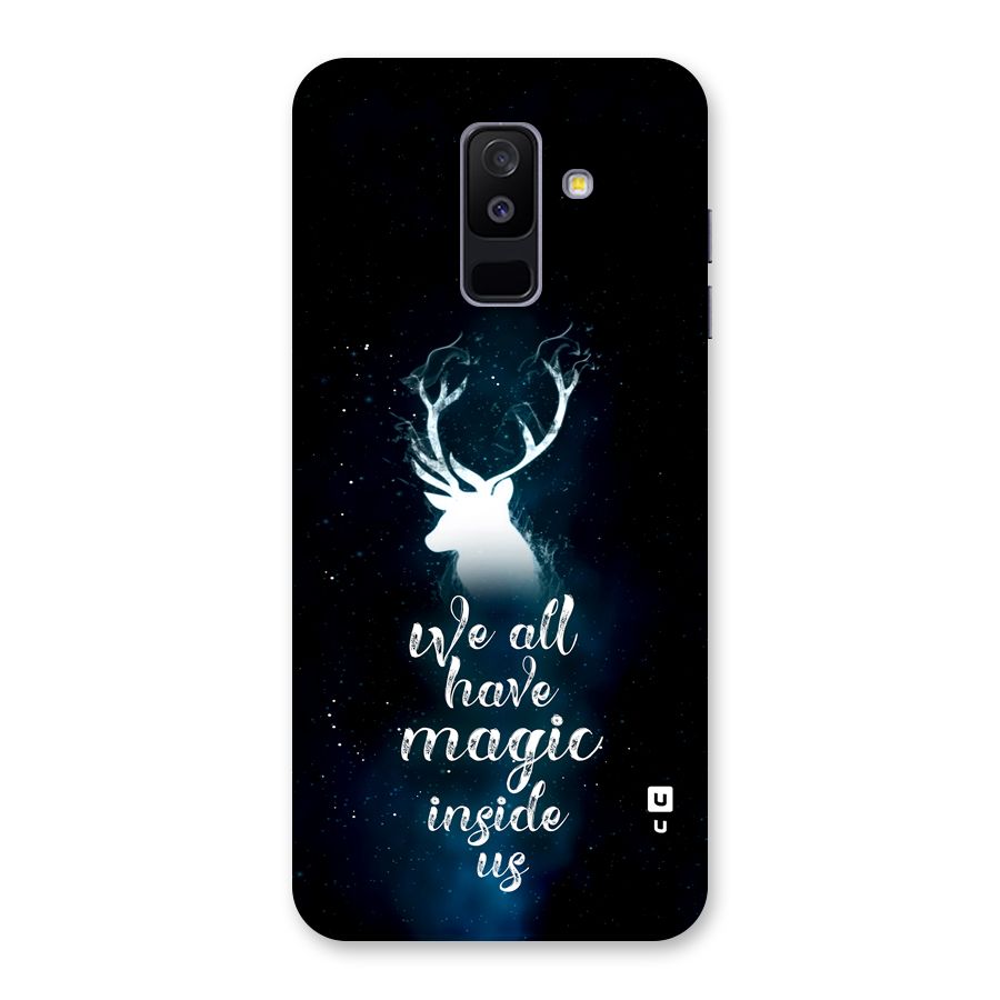 Magic Inside Back Case for Galaxy A6 Plus