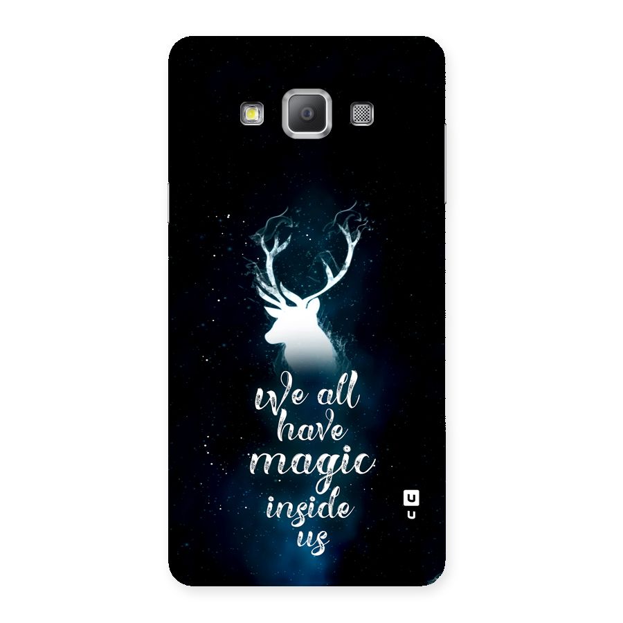 Magic Inside Back Case for Galaxy A7