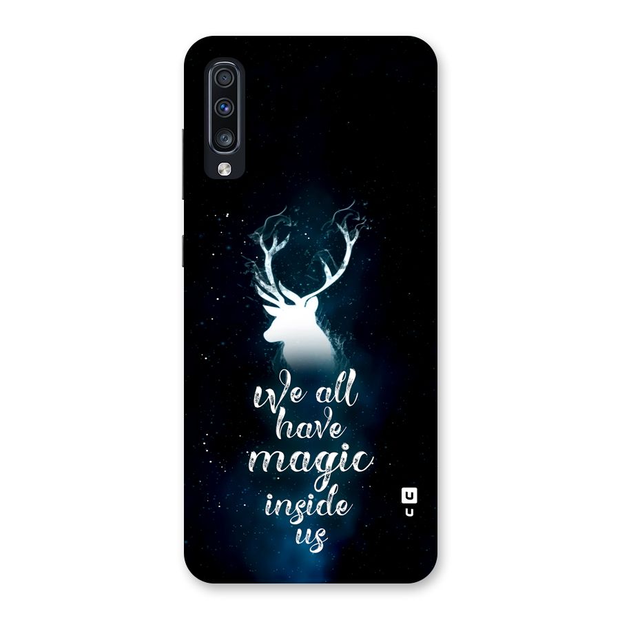 Magic Inside Back Case for Galaxy A70