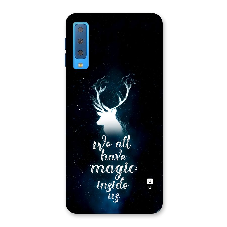 Magic Inside Back Case for Galaxy A7 (2018)