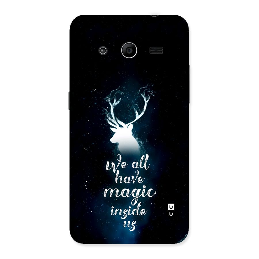 Magic Inside Back Case for Galaxy Core 2