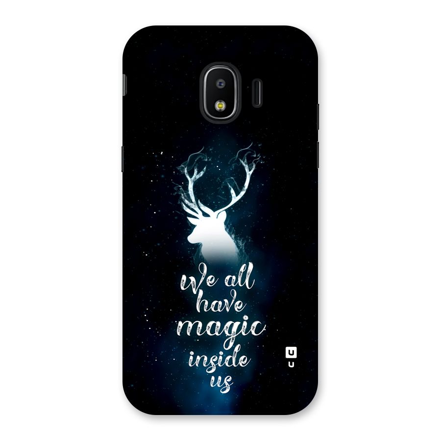 Magic Inside Back Case for Galaxy J2 Pro 2018