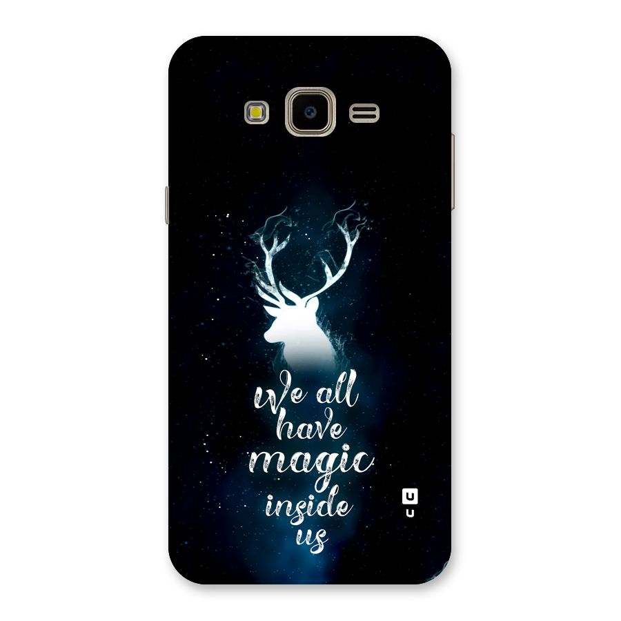 Magic Inside Back Case for Galaxy J7 Nxt