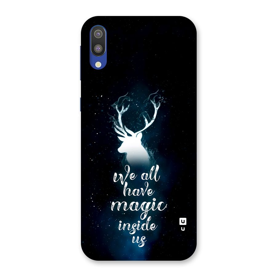 Magic Inside Back Case for Galaxy M10