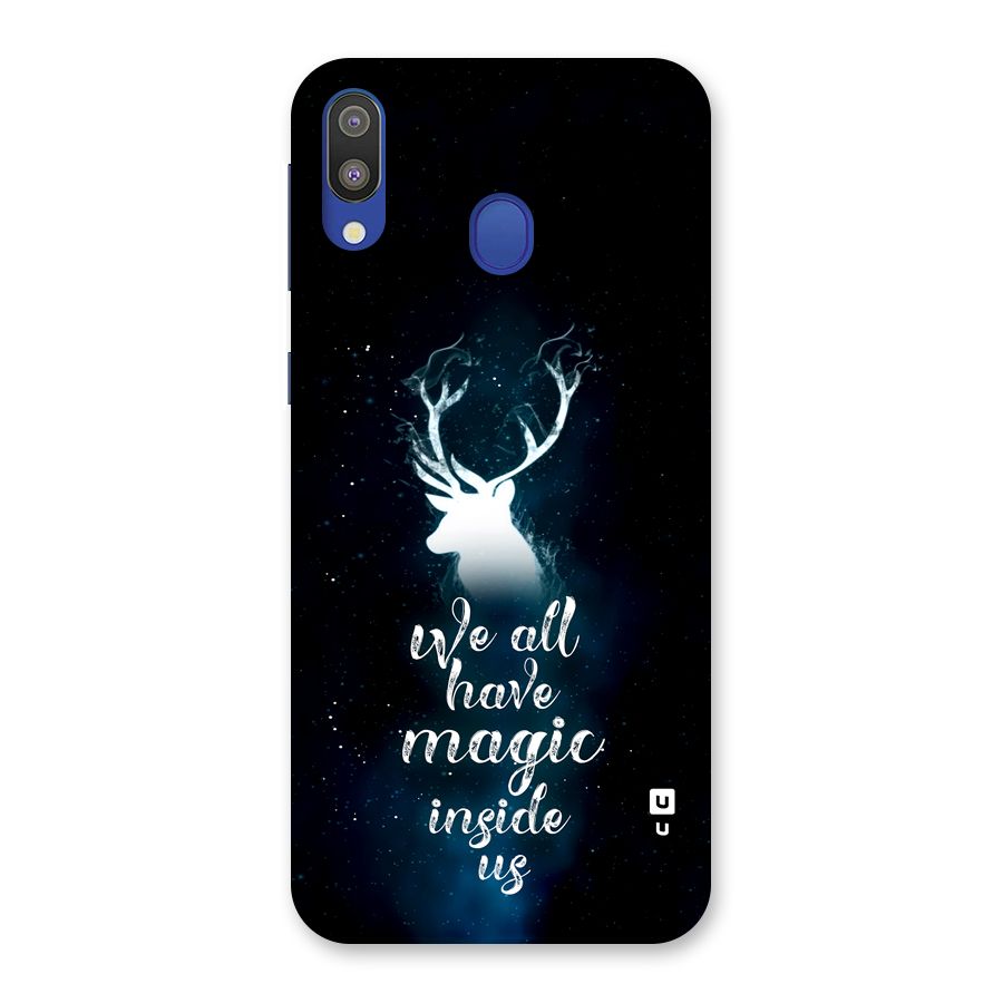 Magic Inside Back Case for Galaxy M20