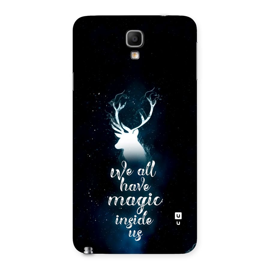 Magic Inside Back Case for Galaxy Note 3 Neo