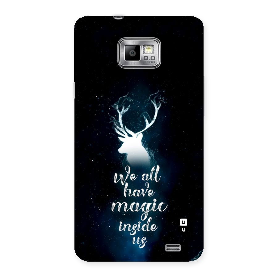 Magic Inside Back Case for Galaxy S2