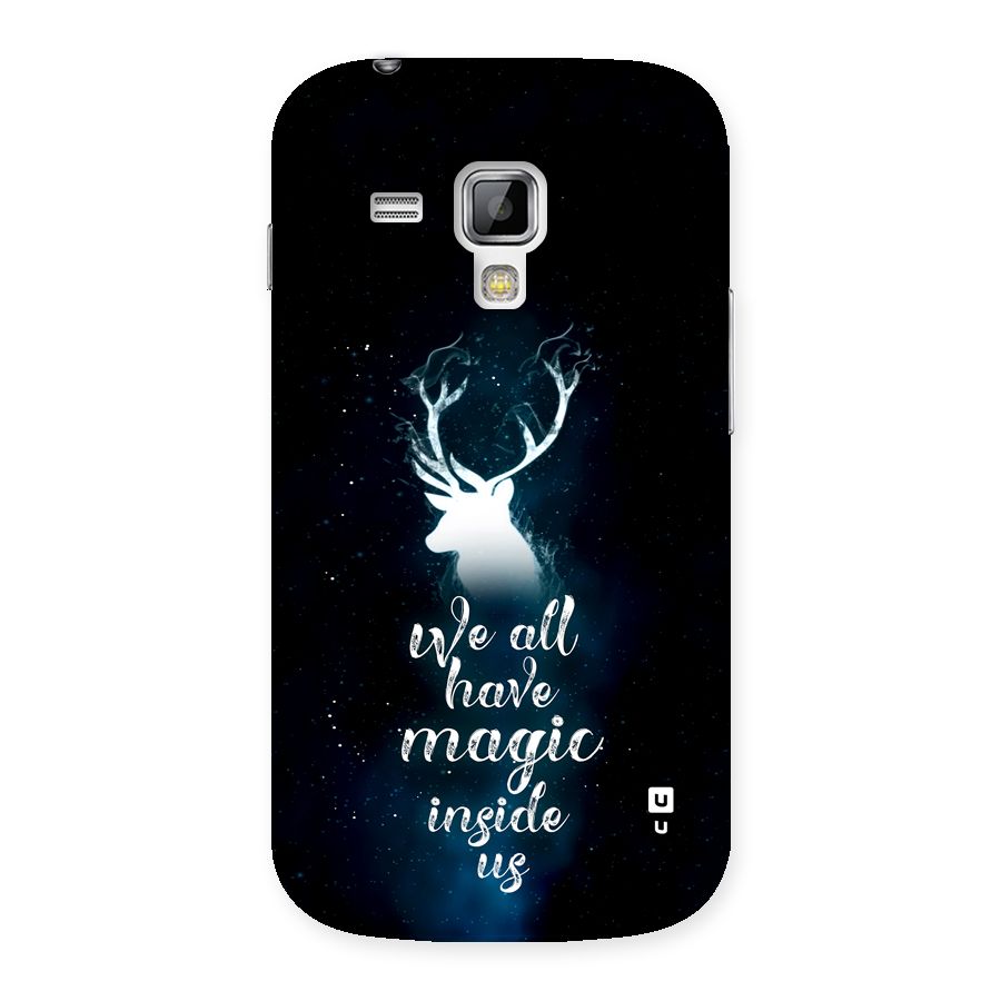 Magic Inside Back Case for Galaxy S Duos