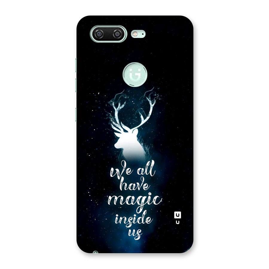 Magic Inside Back Case for Gionee S10