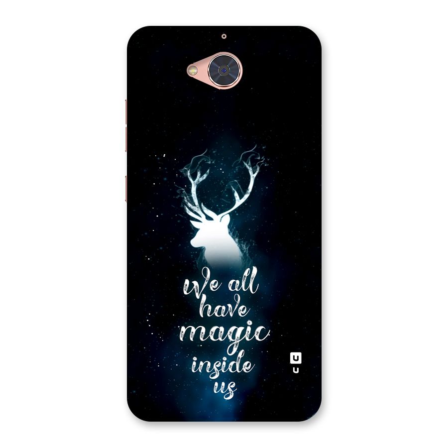 Magic Inside Back Case for Gionee S6 Pro