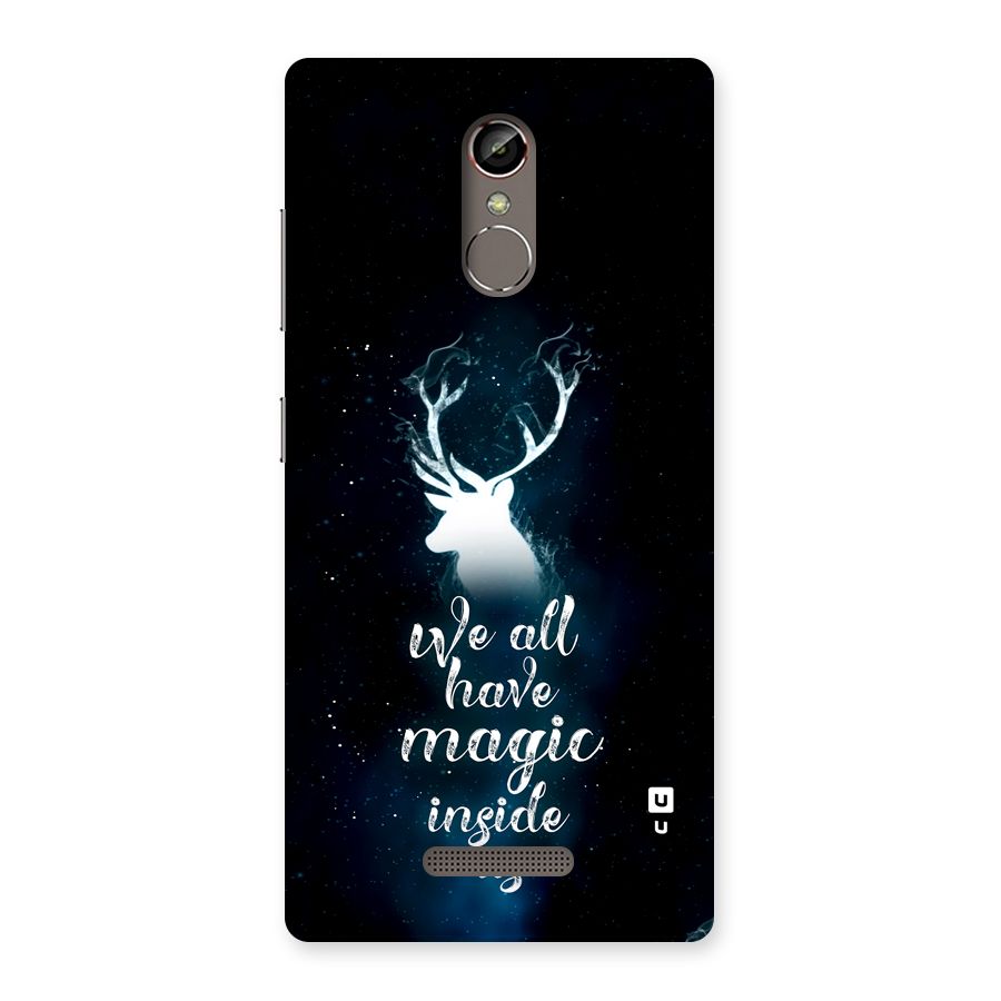 Magic Inside Back Case for Gionee S6s